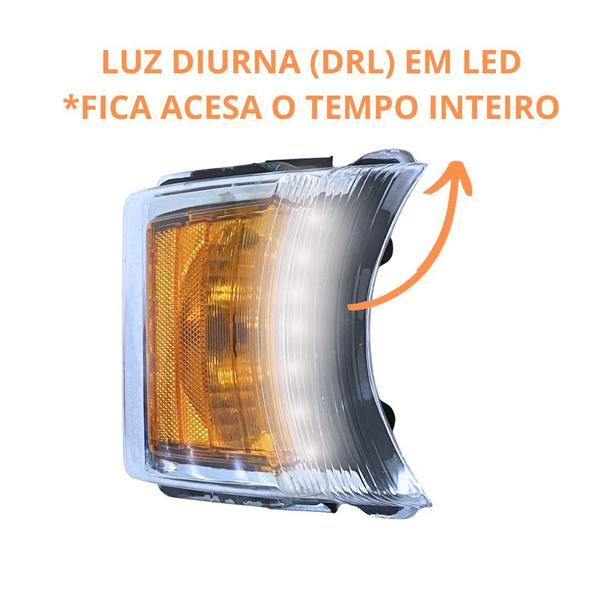 Imagem de Par Lanterna Pisca Seta Scania S5 Série 5 PGR P G R LED