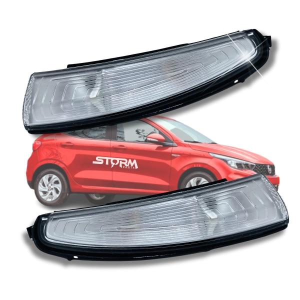 Imagem de Par Lanterna Seta Sinal Retrovisor Fiat Argo Ano 2017 A 2024