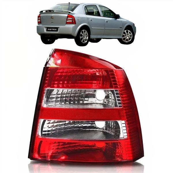 Imagem de PAR Lanterna Traseira Astra Hatch 2003 a 2012 CRISTAL