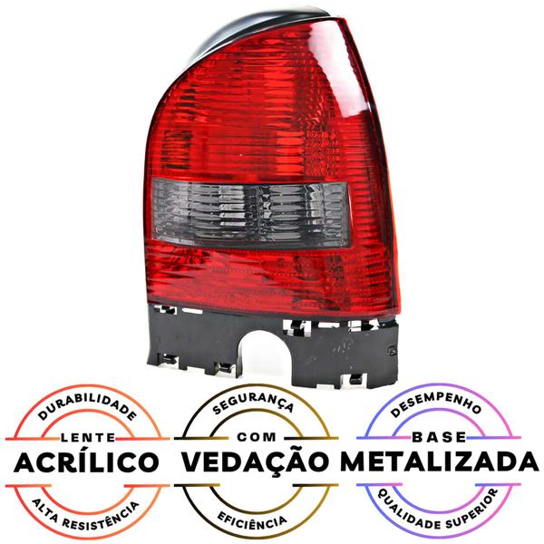 Imagem de PAR Lanterna Traseira VW Gol G3 1999 2000 2001 2002 2003 2004 2005