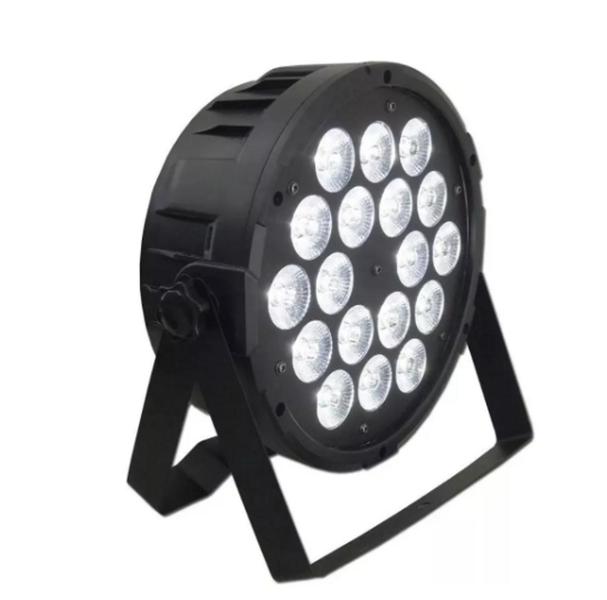 Imagem de Par Led 18 Leds  Rgbw Quadriled Dmx Iluminação AD LIGHT