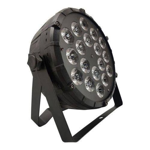 Imagem de Par Led Briwax 18X12W RGBW Slim Plástico BX401