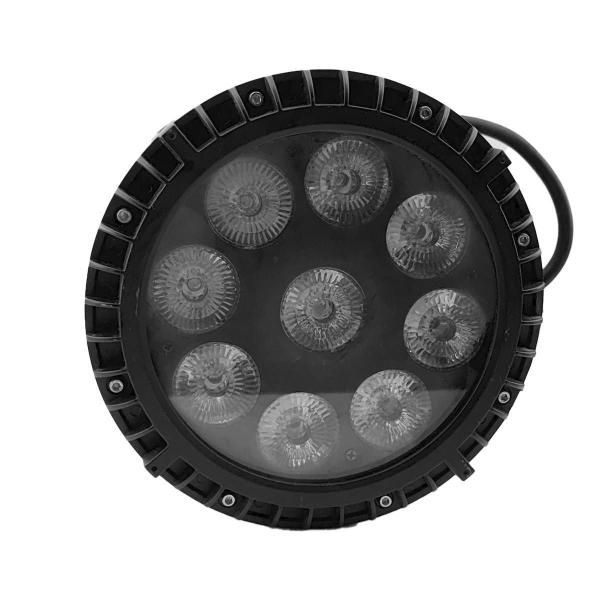 Imagem de Par Led Outdoor 9 Led 12W Rgbwa - Bx-940