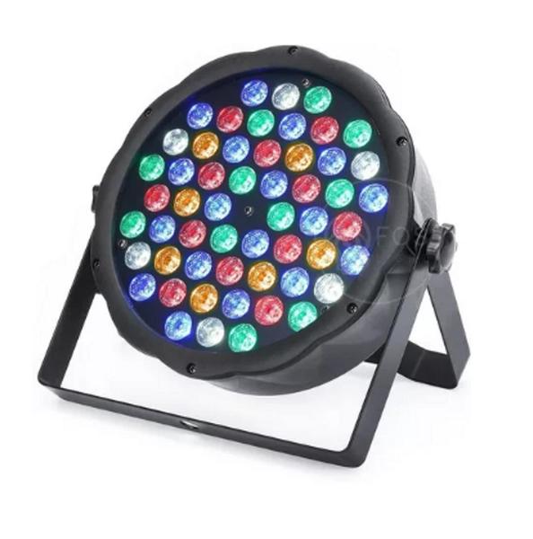 Imagem de Par Led slim 54 Leds 3w Rgbwa Dmx Strobo