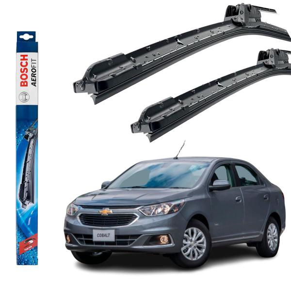 Imagem de Par Limpador Parabrisa Cobalt 2011 2012 2013 2014 2015 2016 até 2020 Original Bosch