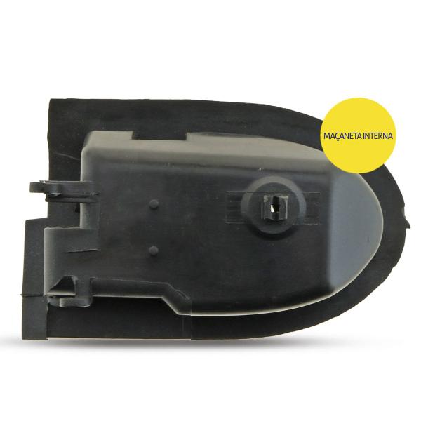 Par Maçaneta Interna da Porta Dianteira Traseira Preto Ford Fiesta Street 1996 a 2006 Courier 1996 a 2013 - CLICKAR Imagem de Par Maçaneta Interna da Porta Dianteira Traseira Preto Ford Fiesta Street 1996 a 2006 Courier 1996 a 2013