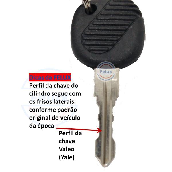 Imagem de Par Maçanetas Externa c/Chave Valeo Gol G3 G4 4 Portas