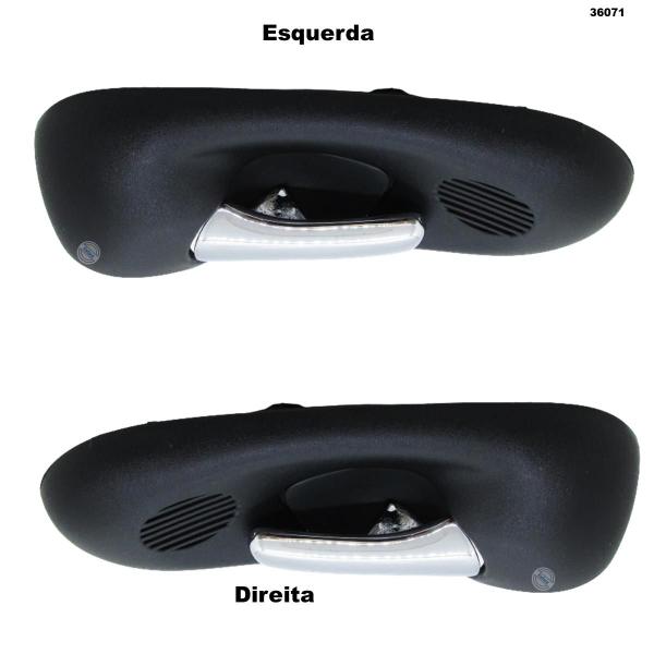 Imagem de Par Maçanetas Moldura Interna Dianteira Corsa Wind Cromo