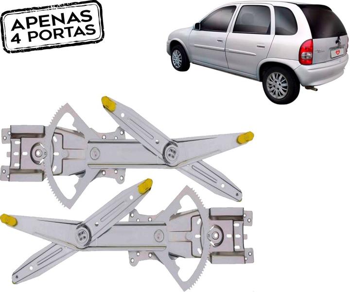 Imagem de Par Máquina de Vidro Elétrico Corsa 94/02 sem Motor Ld + Le