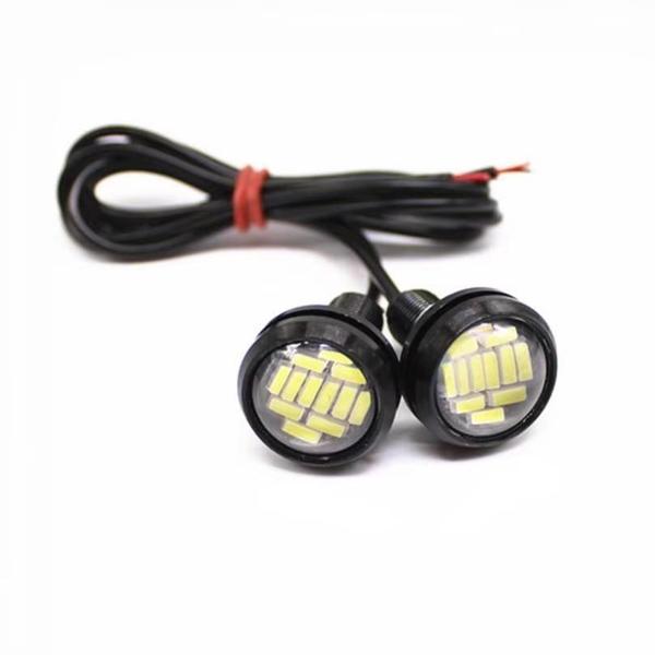 Imagem de Par Mini Milha Drl Eagle Eye Luz Diurna Farol 22Mm ul