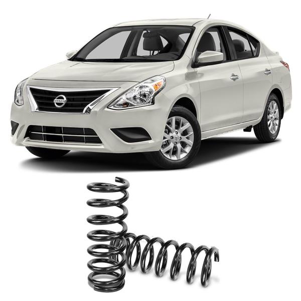 Imagem de Par Mola Espiral Nissan Versa 2012 em Diante Traseira