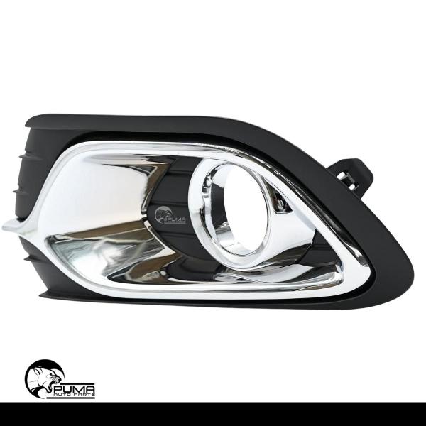 Imagem de Par Moldura Farol Milha Sandero 2014 15 16 17 A 2020 Com Furo Cromado