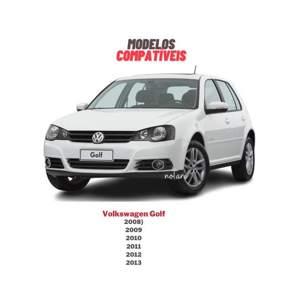 Imagem de Par Moldura Farol Milha Volkswagen Golf 2012 2013 Original