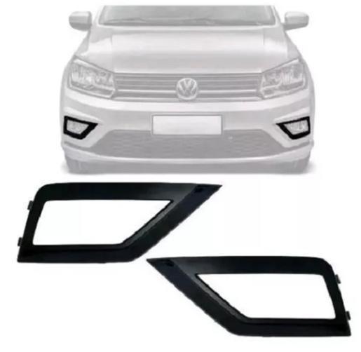 Par Moldura Grade Milha Gol Voyage G8 2019 Furo - 5259374 Imagem de Par Moldura Grade Milha Gol Voyage G8 2019 Furo