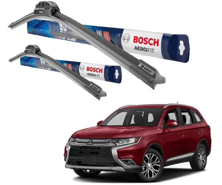 Imagem de Par Palheta do Limpador de Parabrisa Original Bosch Mitsubishi Outlander  2013 2014 2015 2016 2017 2018