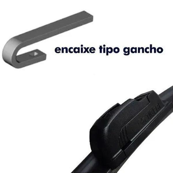 Imagem de Par Palheta Limpador ParaBrisa Honda Civic 2001 02 03 04 05 2006 Silicone