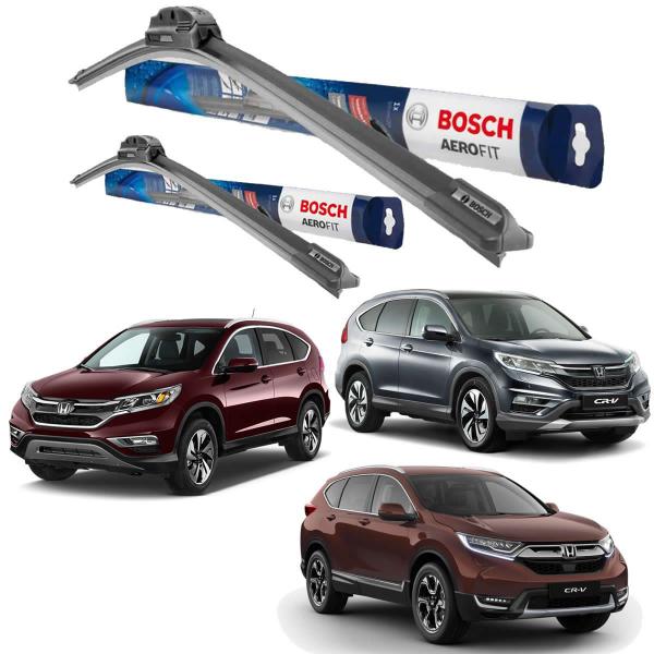 Imagem de Par Palheta Limpador Parabrisa Original Bosch Honda CR-V crv 2008 2009 2010 2011 2012 2013 2014 2015