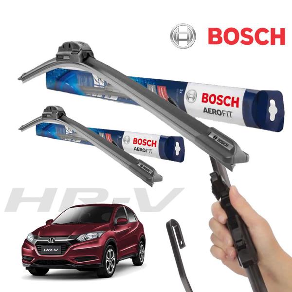 Imagem de Par Palheta Limpador Parabrisa Original Bosch Honda HRv HR-v  EXL LX EX 2015 2016 2017