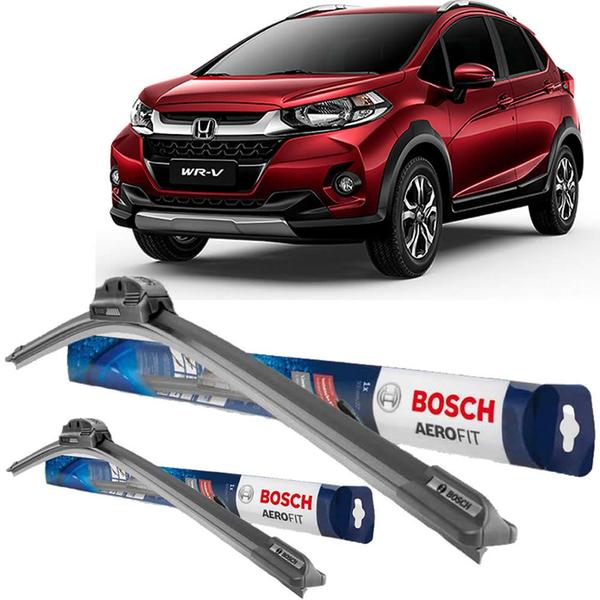 Imagem de par Palheta Limpador Parabrisa Original Bosch Honda WR-V WRV EX EXL  LX Touring 2017 2018 2019(NAO SERVE NO 2020 2021)