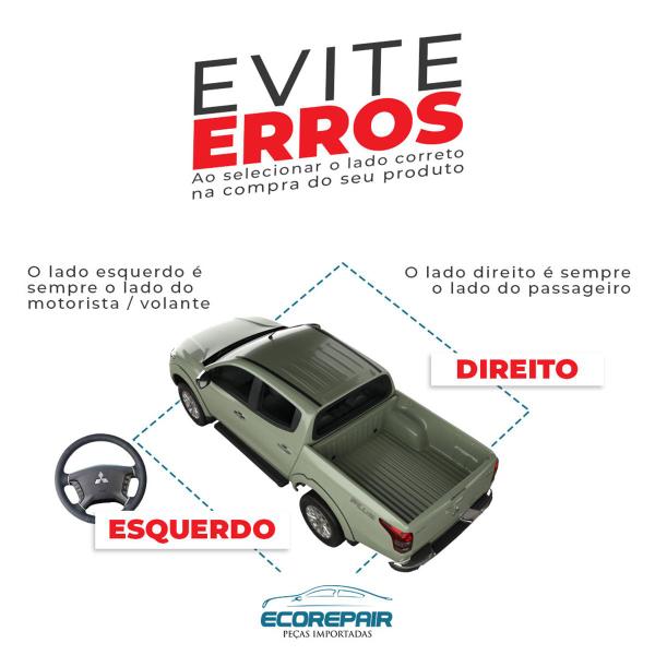 Imagem de Par Parabarro dianteiro L200 Triton Sport GL GLX - Original