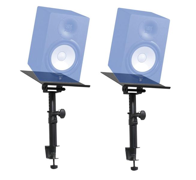 Imagem de Par Pedestal Suporte Mesa Monitor Referência Yamaha Hs,Krk