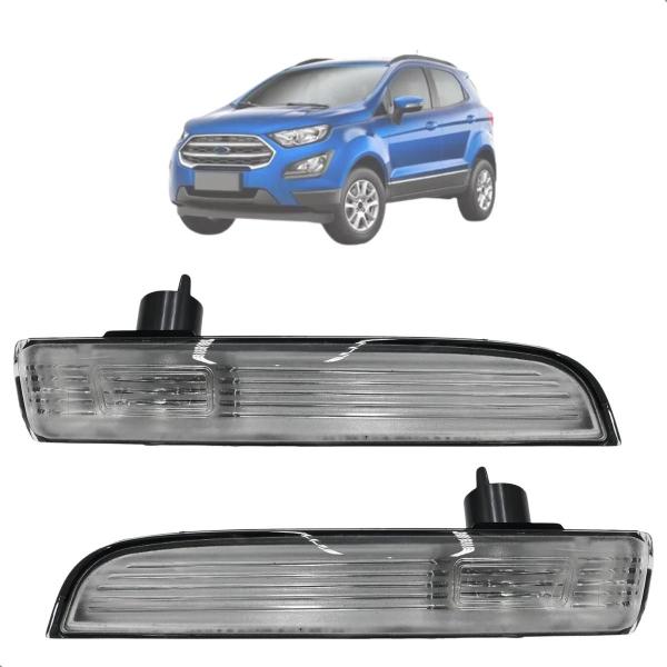 Imagem de Par Pisca Seta Retrovisor Ecosport 2013 2014 2015 2016 2017 2018 2019 2020 2021 2022