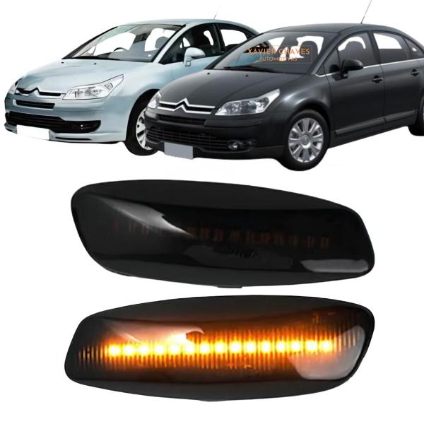 Imagem de Par Pisca Seta Retrovisor Led C4 Pallas Hatch VTR Fume