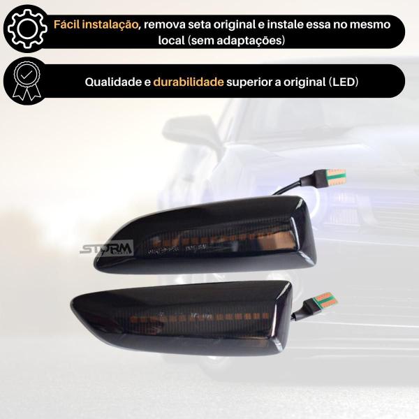 Imagem de Par Pisca Seta Sequencial Chevrolet Gm Nova Montana 2023 24