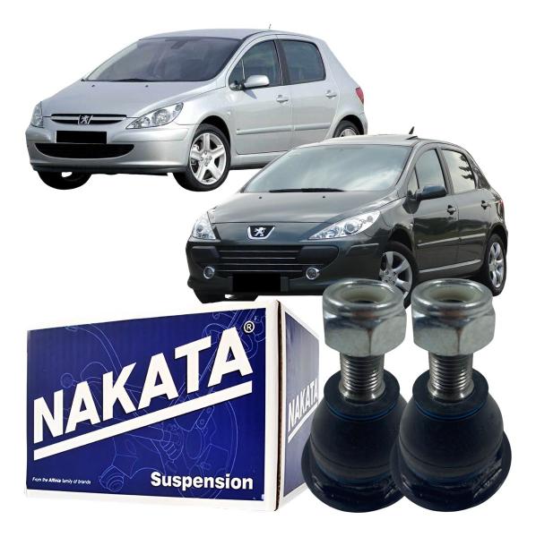Par Pivô Supensão Peugeot 307 308 Citroen C4 Berlingo Ds4 - NAKATA Imagem de Par Pivô Supensão Peugeot 307 308 Citroen C4 Berlingo Ds4