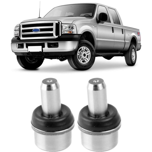 Imagem de Par Pivô Suspensão Superior F250 F350 4x2 99 00 01 02 Viemar