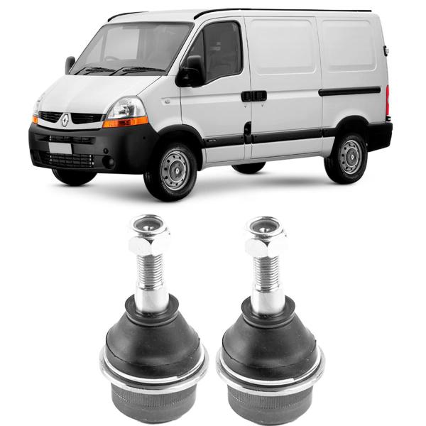 Imagem de Par Pivô Suspensão Superior Renault Master 02 a 2012 Viemar