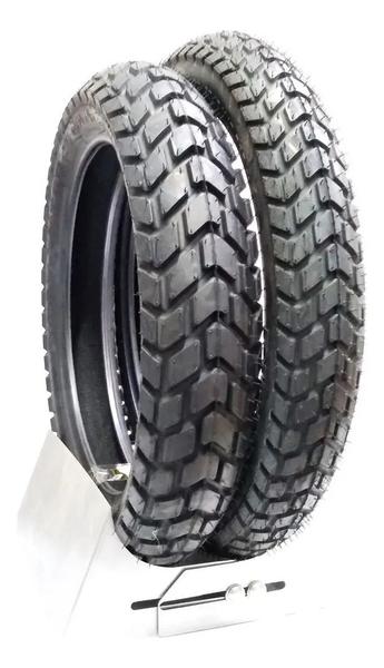 Imagem de Par Pneu Bros 160 bros 150 crosser 150 110/90-17 + 90/90-19 Mt60 original pirelli