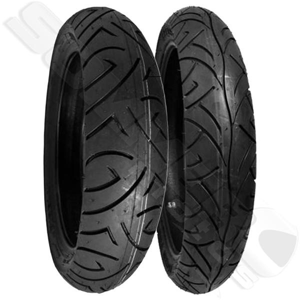 Imagem de Par Pneu Cbr 450 110-70-17 + 130-70-17 Sport Demon Pirelli