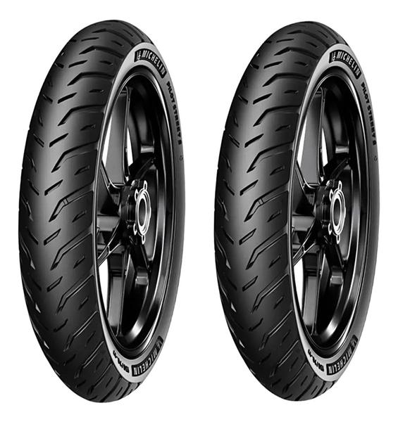 Imagem de Par Pneu Michelin S/c Fazer F Titan 150 160 80/100-18+100/90-18