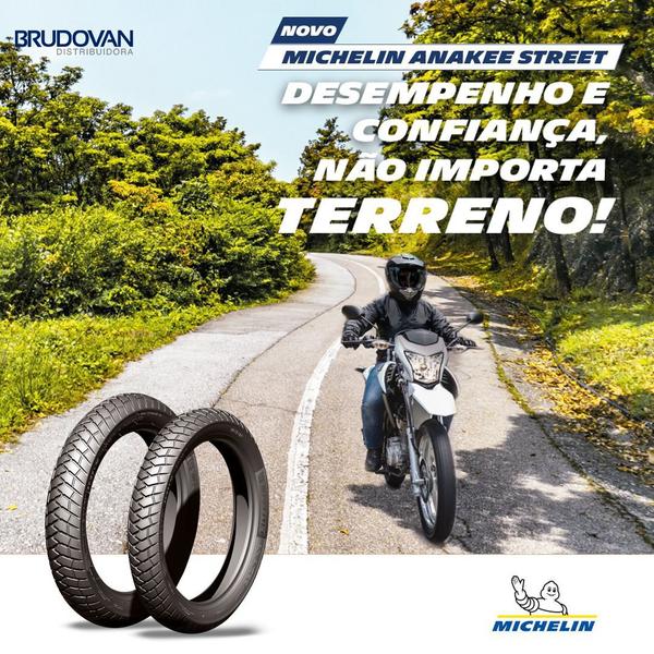 Imagem de Par Pneu Moto Michelin ANAKEE STREET 90/90-19 + 110/90-17