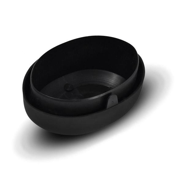 Par Ponteira Tampao Para Estribo Oblongo Oval Preto 02 Peças - Texas 4X4 Imagem de Par Ponteira Tampao Para Estribo Oblongo Oval Preto 02 Peças