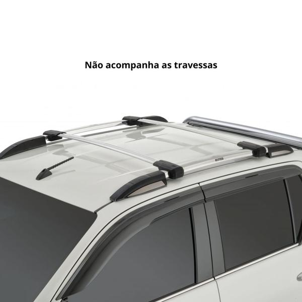 Imagem de Par Rack de Teto Longarina Toyota Hilux Cabine Dupla 16 a 22