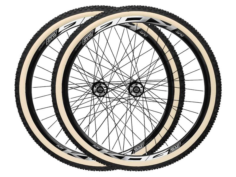 Imagem de Par Roda Aro 29 KOG Aero Cassete F. Disco Pneus Bege