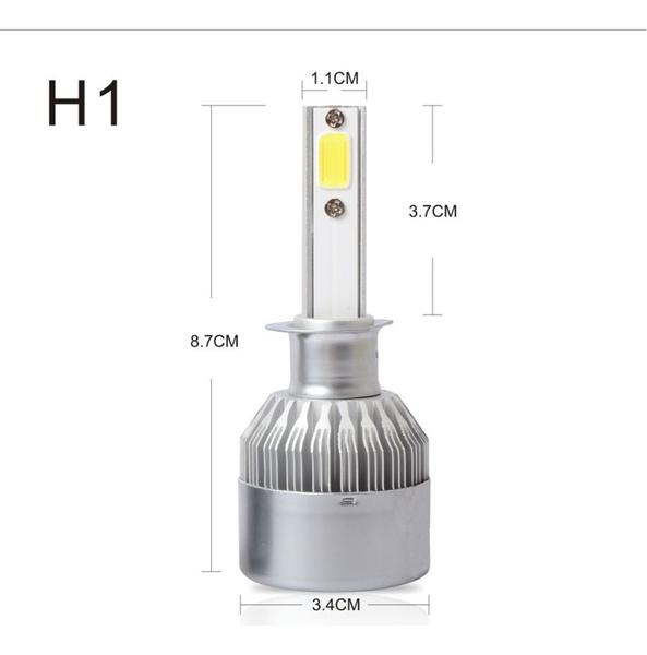 Imagem de Par Super Led Mini 20000lumens C6 H1 6500k