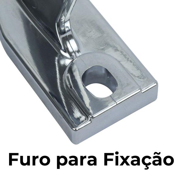 Imagem de Par Suporte Corneta Buzina Marítima 74cm Base Fixar Teto