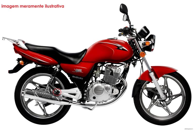 Imagem de Par Suporte Pedaleira Traseira Suzuki Intruder 125 Yes 125