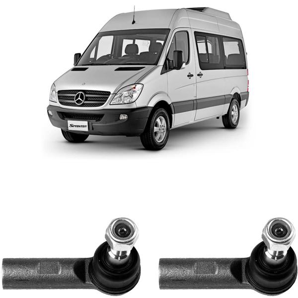 Imagem de Par Terminal Direção Mercedes-Benz Sprinter 12 a 2019 Viemar