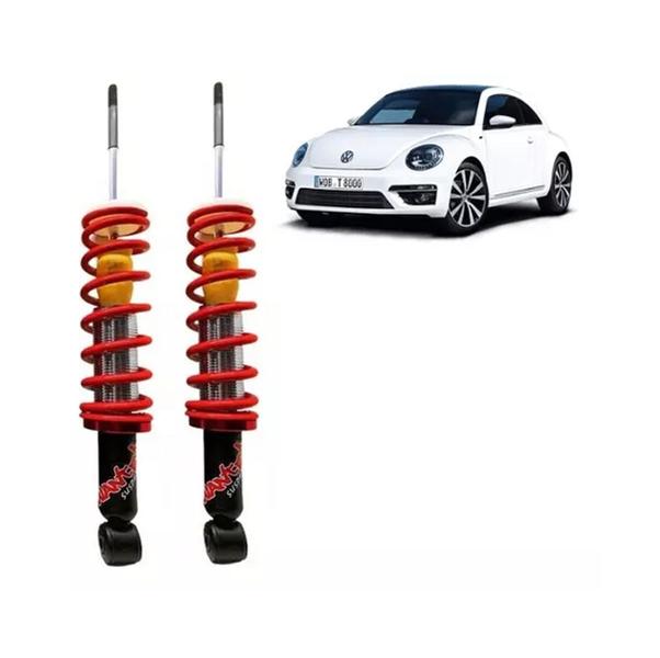 Imagem de Par Traseiro Suspensão Rosca Slim Vw New Beetle Ate 2012