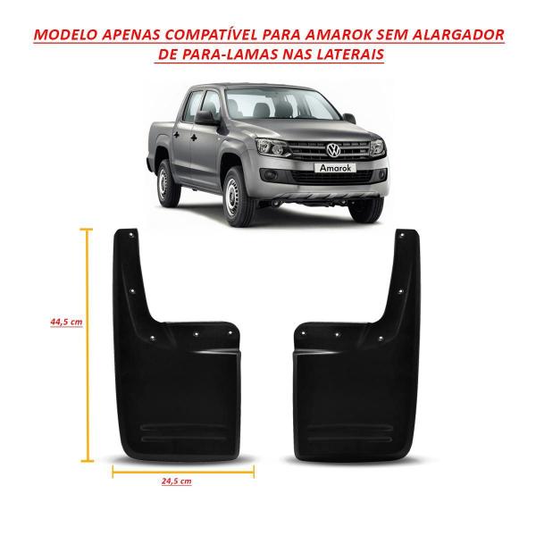 Imagem de Para Barro Camper Dianteiro Amarok Sem Alargador