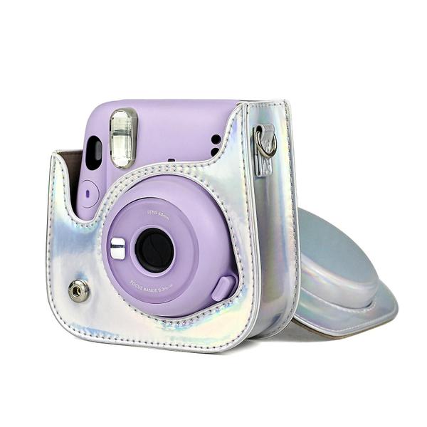 Para Instax Mini 11 Case Instant Film Camera Protective Case Protetor de couro - HUOGUO Imagem de Para Instax Mini 11 Case Instant Film Camera Protective Case Protetor de couro