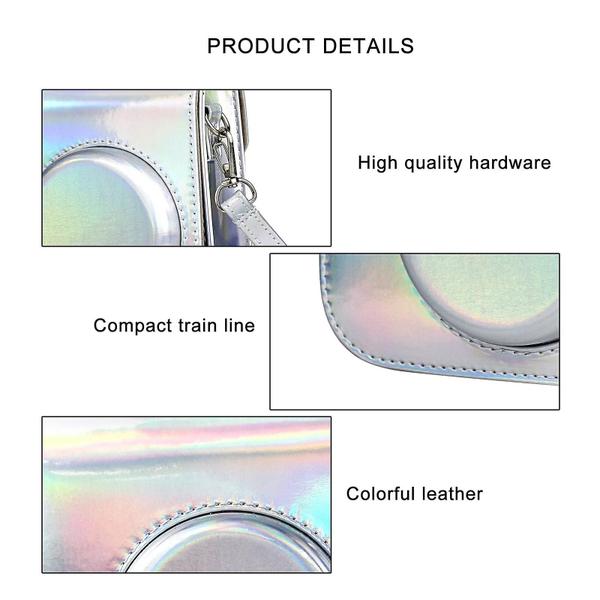 Para Instax Mini 11 Case Instant Film Camera Protective Case Protetor de couro - HUOGUO Imagem de Para Instax Mini 11 Case Instant Film Camera Protective Case Protetor de couro