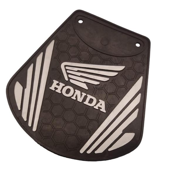 Imagem de Parabarro Lameira Personalizada Honda Prata Metalizado