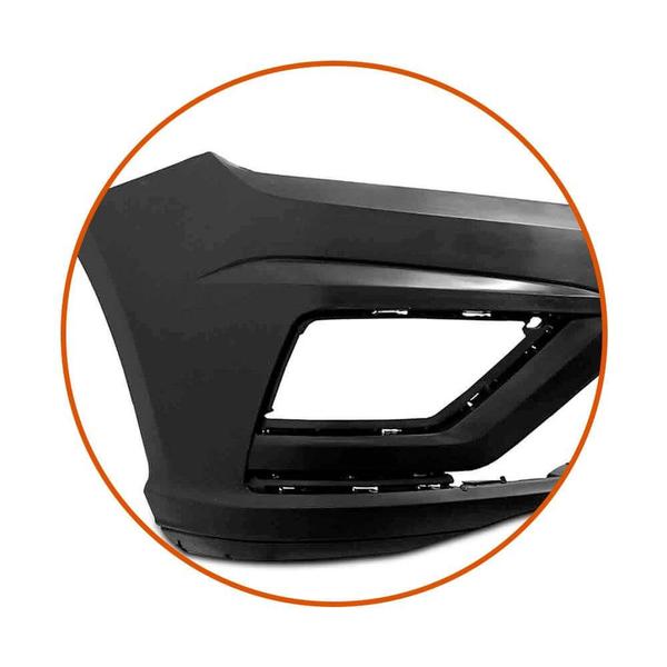 Parachoque Dianteiro Volkswagen Gol G8 2018 Preto Liso Dts Imagem de Parachoque Dianteiro Volkswagen Gol G8 2018 Preto Liso Dts