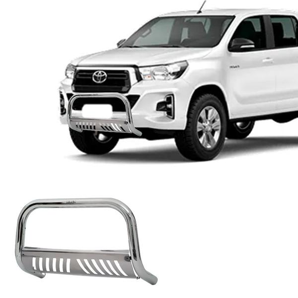 Parachoque Impulsão Hilux 2016 A 2019 Cromado - SOLAR Imagem de Parachoque Impulsão Hilux 2016 A 2019 Cromado