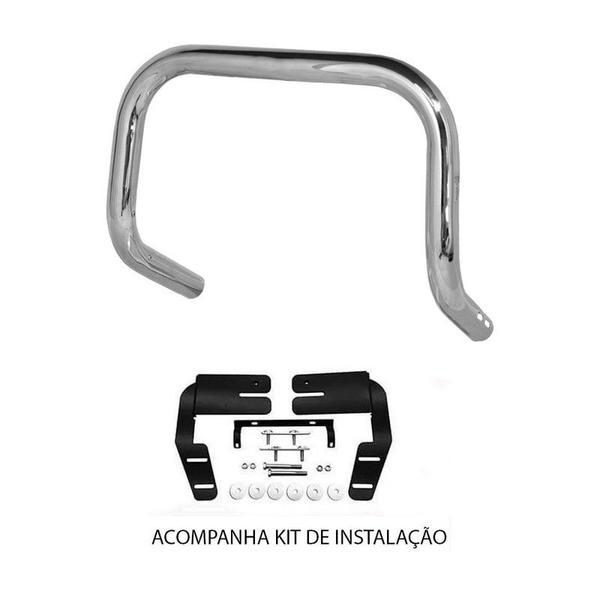 Imagem de Parachoque Quebra Mato Frontier Xe 2011 2012 2013 Cromado